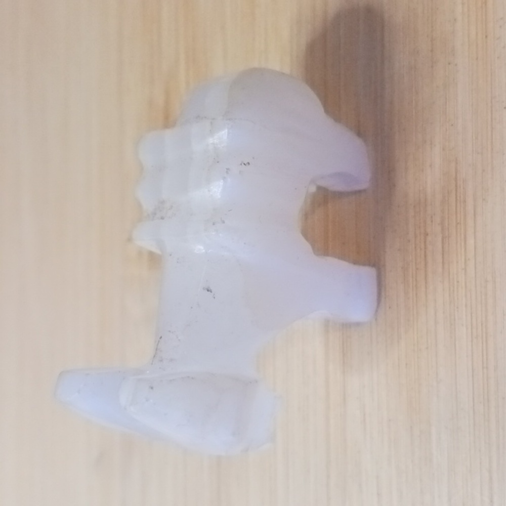 Vintage hand-carved figurine of a donkey